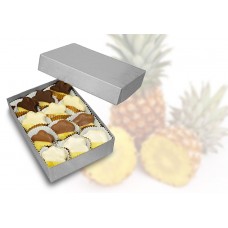 Chocolate Covered Pineapple Slices